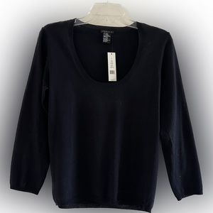 NWT Size L Dark Navy Theory Sweater